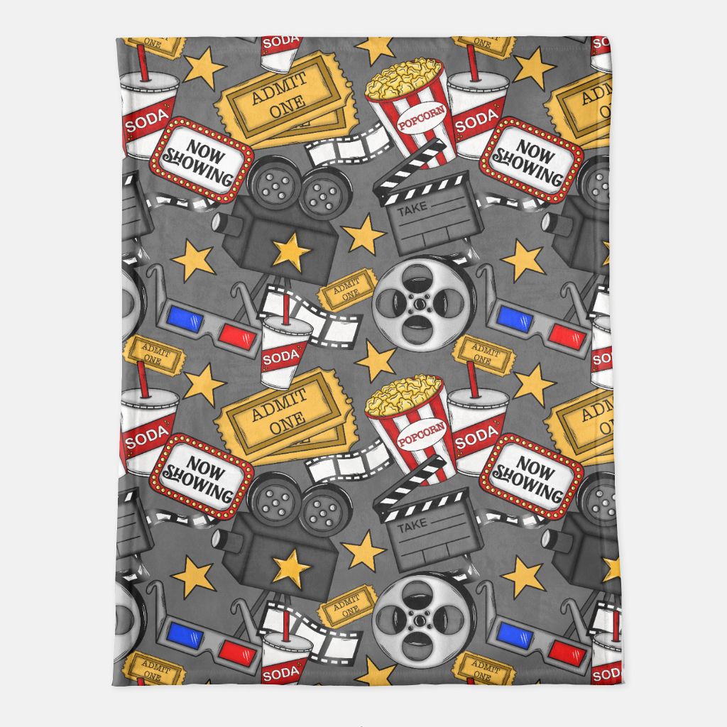 Cinema Nights 60"x80" Plush Blanket